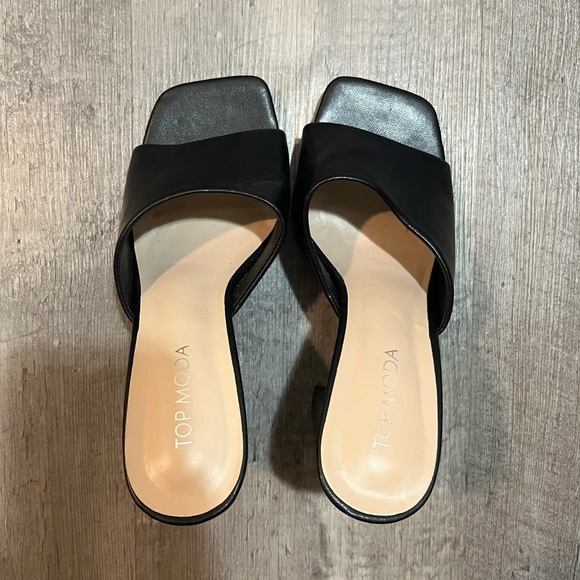 Top Moda Mule Heels W5 1/2 - Picture 5 of 6